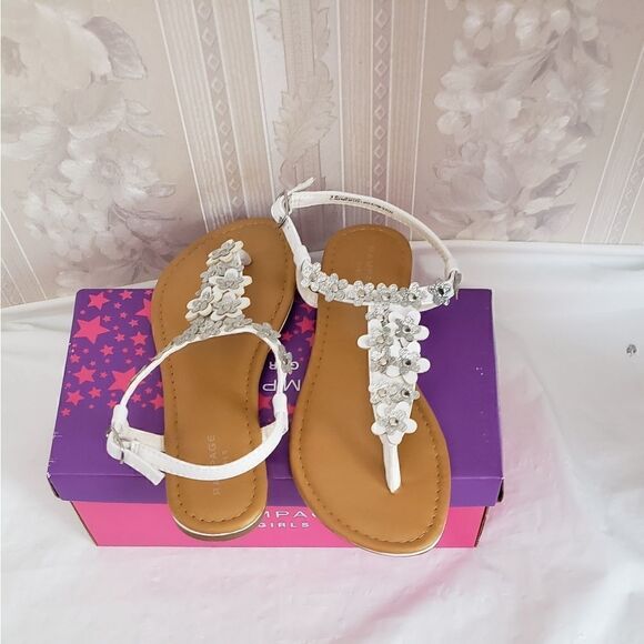 Rampage Girls Flower Sandals   - Picture 6 of 6